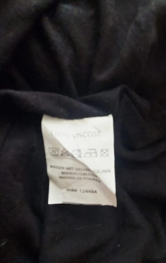 Black Halter Top with Sequins - Size L – photo 4
